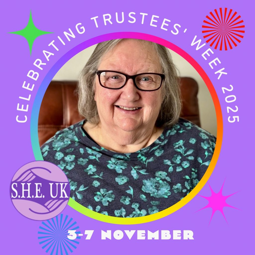 Jacqui Lewis, Founder of the charity SHE UK, based in Mansfield in Nottinghamshire